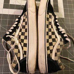Vans Old Skool Checker Low Top Shoes